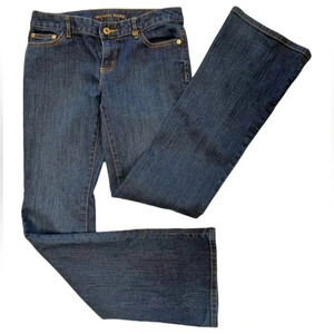 Michael Kors Boot  Cut Dark Wash Embellishments Size 4